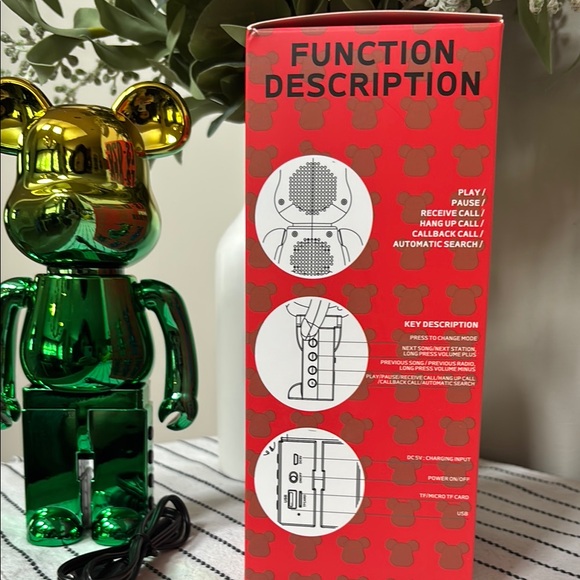 LS-02C bear speaker NIB - Picture 3 of 3